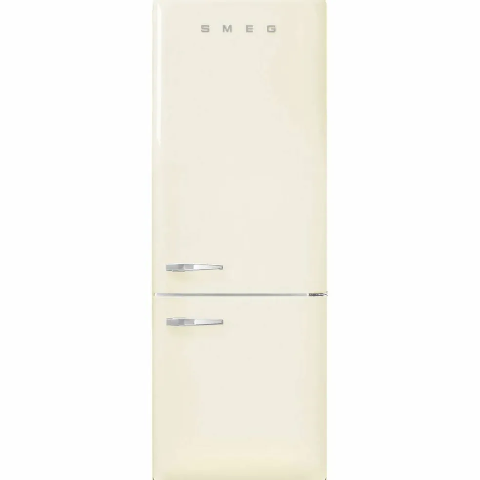 FAB38RCR6 högerhängd kyl/frys 70 cm, creme