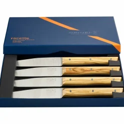 Facette bordskniv 4-pack, ask