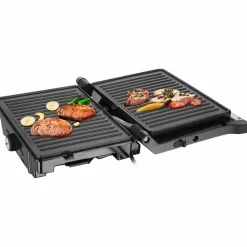 Falster bord-/paninigrill, svart/rostfri