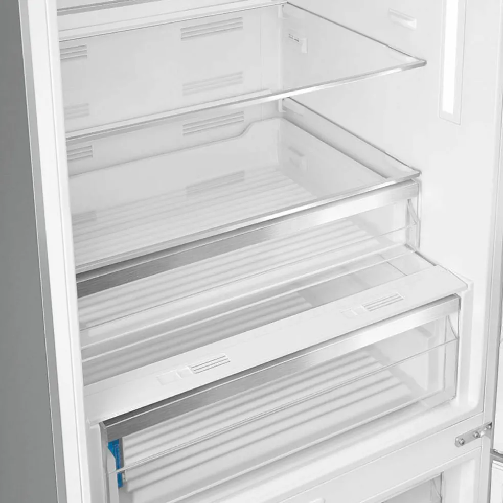 FA3905LX6 vänsterhängd kyl/frys 70 cm, rostfritt stål