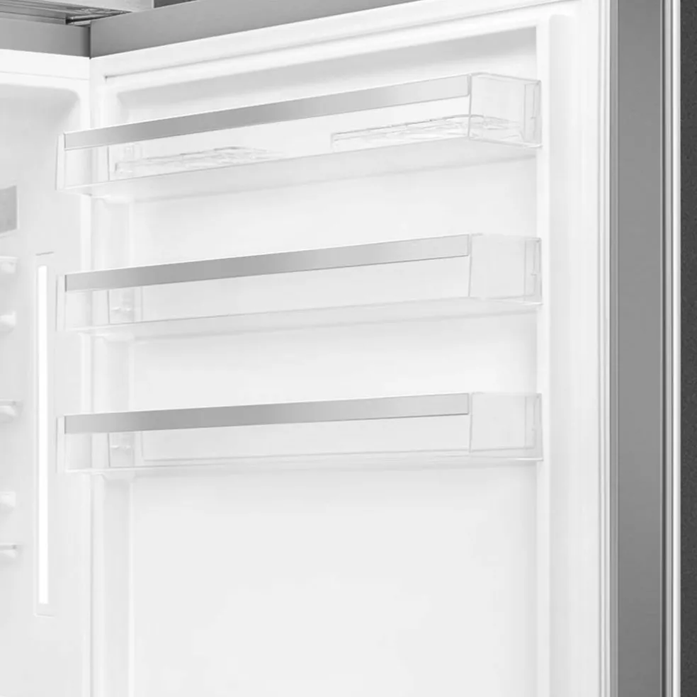 FA3905LX6 vänsterhängd kyl/frys 70 cm, rostfritt stål