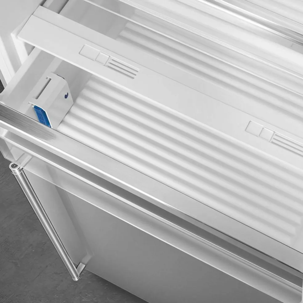 FA3905LX6 vänsterhängd kyl/frys 70 cm, rostfritt stål