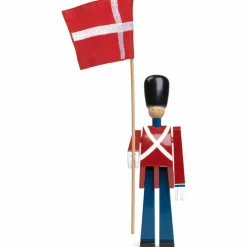 Fanbärare med Textilflagga