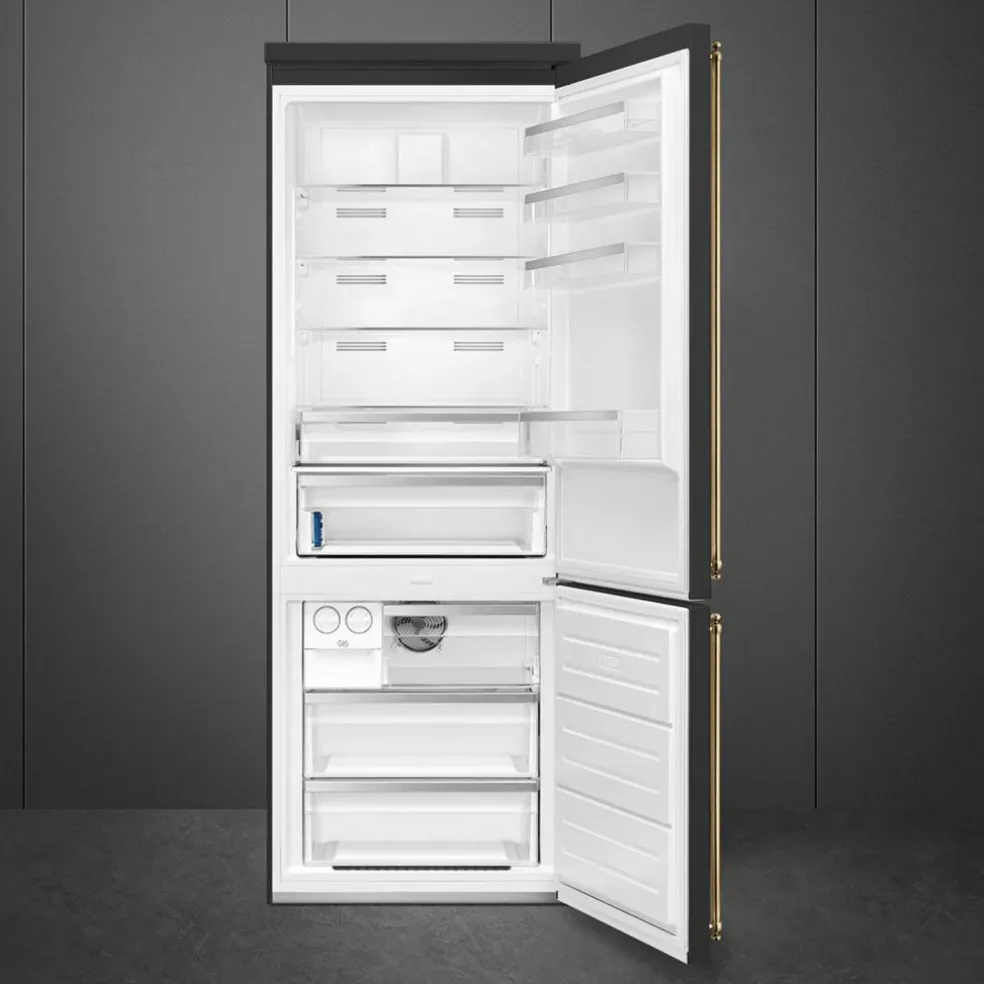 FA8005RPO6 högerhängd kyl/frys 70 cm, creme