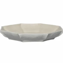 Fat 37 cm, naturvit