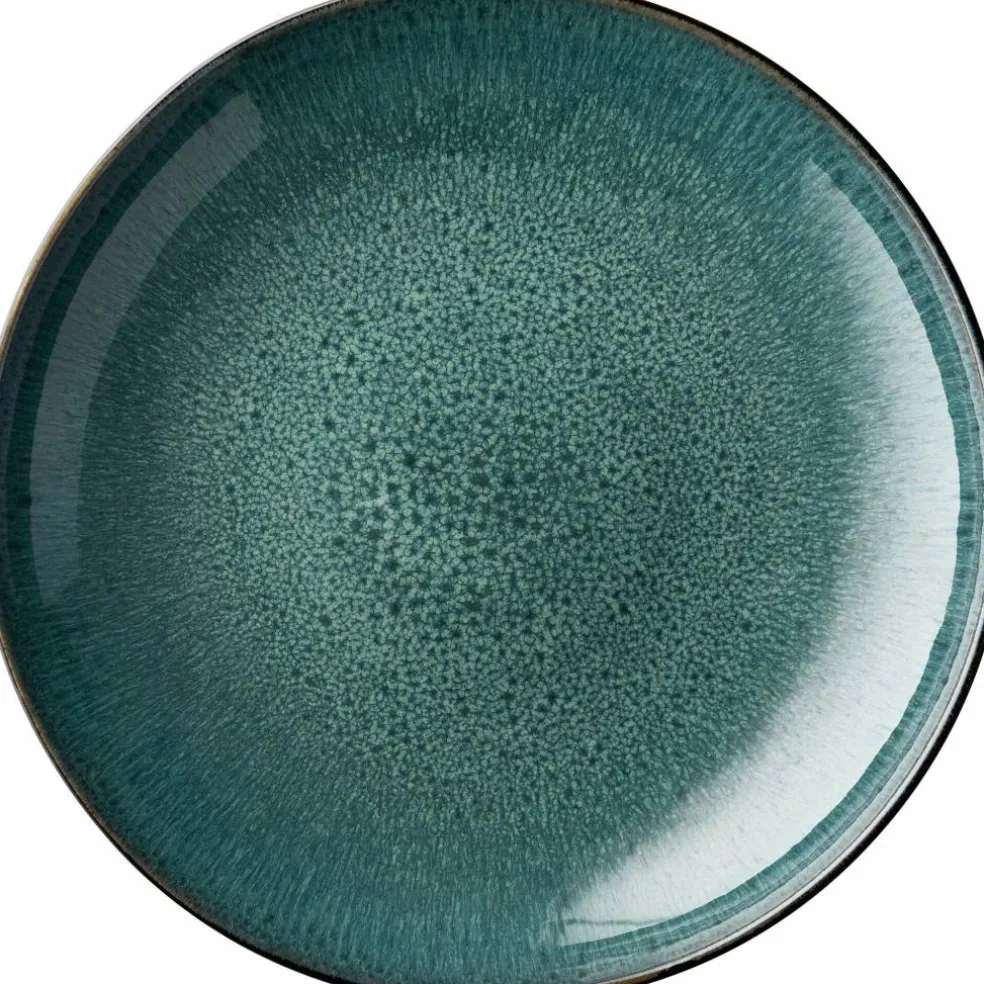 Fat 40 cm Svart Grön