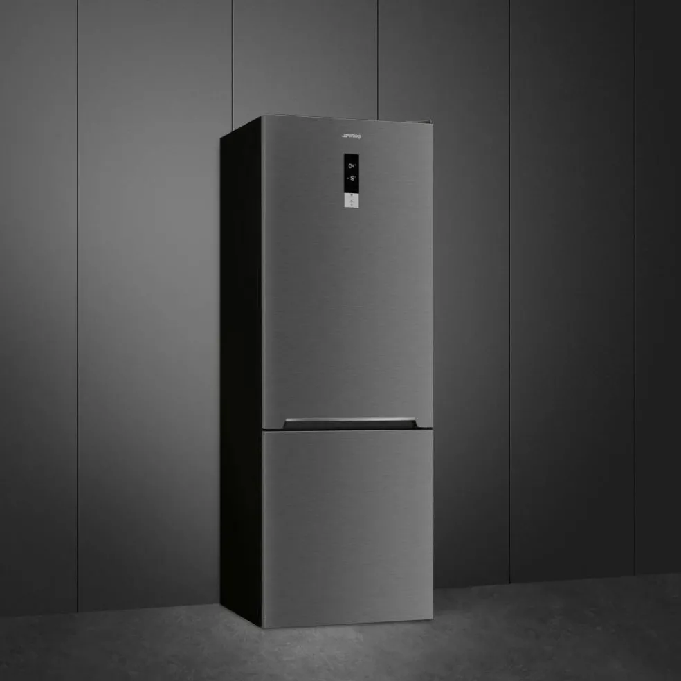 FC48KDND French Door kylskåp, silver