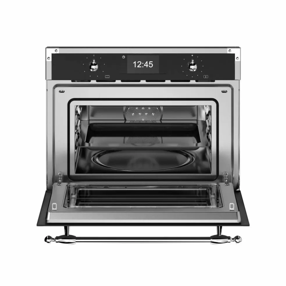 FHER4077MTAG3 Heritage kombiugn med mikrovågsfunktion, elfenbensvit/guld
