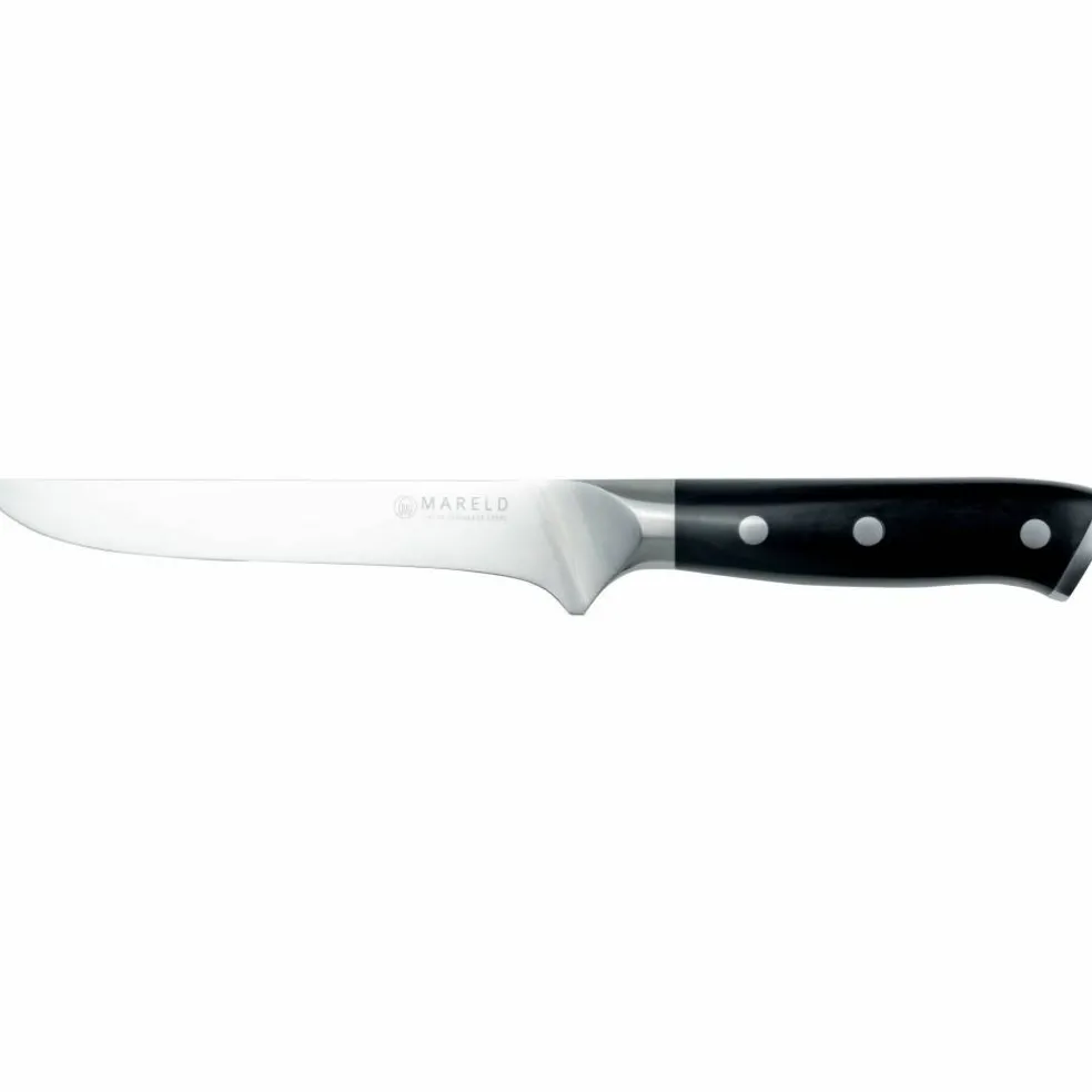 Filékniv 16 cm, svart