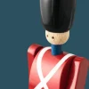Flaggbärare med textilflagga, mini