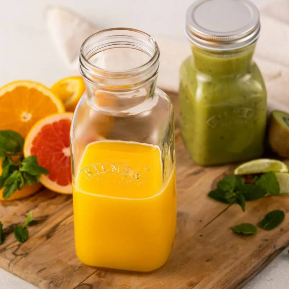 Flaska för juice och sås, 1 liter