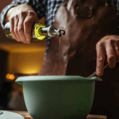 Flaska med hällpip för olja/vinäger, 2-pack