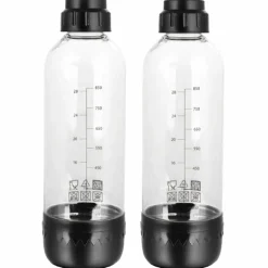Flaskor till kolsyremaskin 1 liter, 2 st.