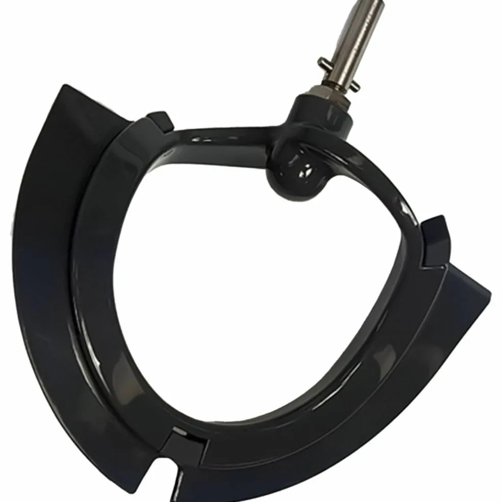 Flexi visp med silikonkant, guld