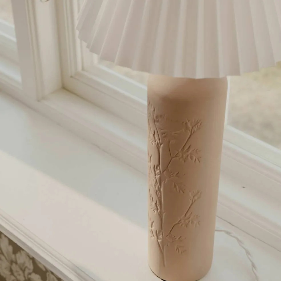Flora Mud bordslampa, 46 cm