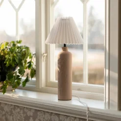 Flora Mud bordslampa, 46 cm