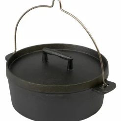 Fältugn 5,5 liter 29 cm Järnlock