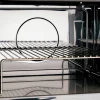 F383MODMWSGNE vägghängd mikro 38 cm, svart