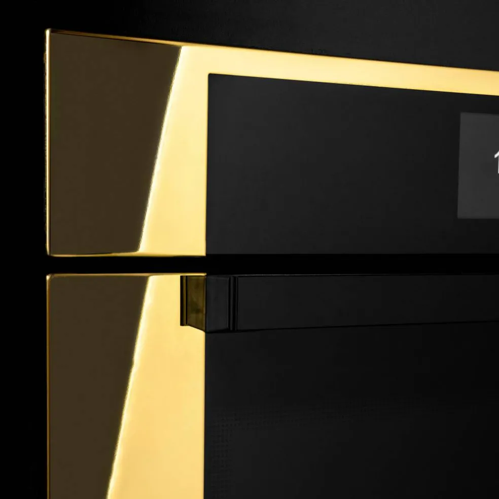 FMOD6117PTG3 Modern inbyggnadsugn med pyrolys 80 liter, guld