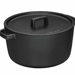 Folken gjutjärnsgryta med lock 6 liter