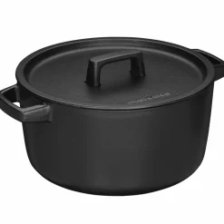 Folken gjutjärnsgryta med lock 6 liter