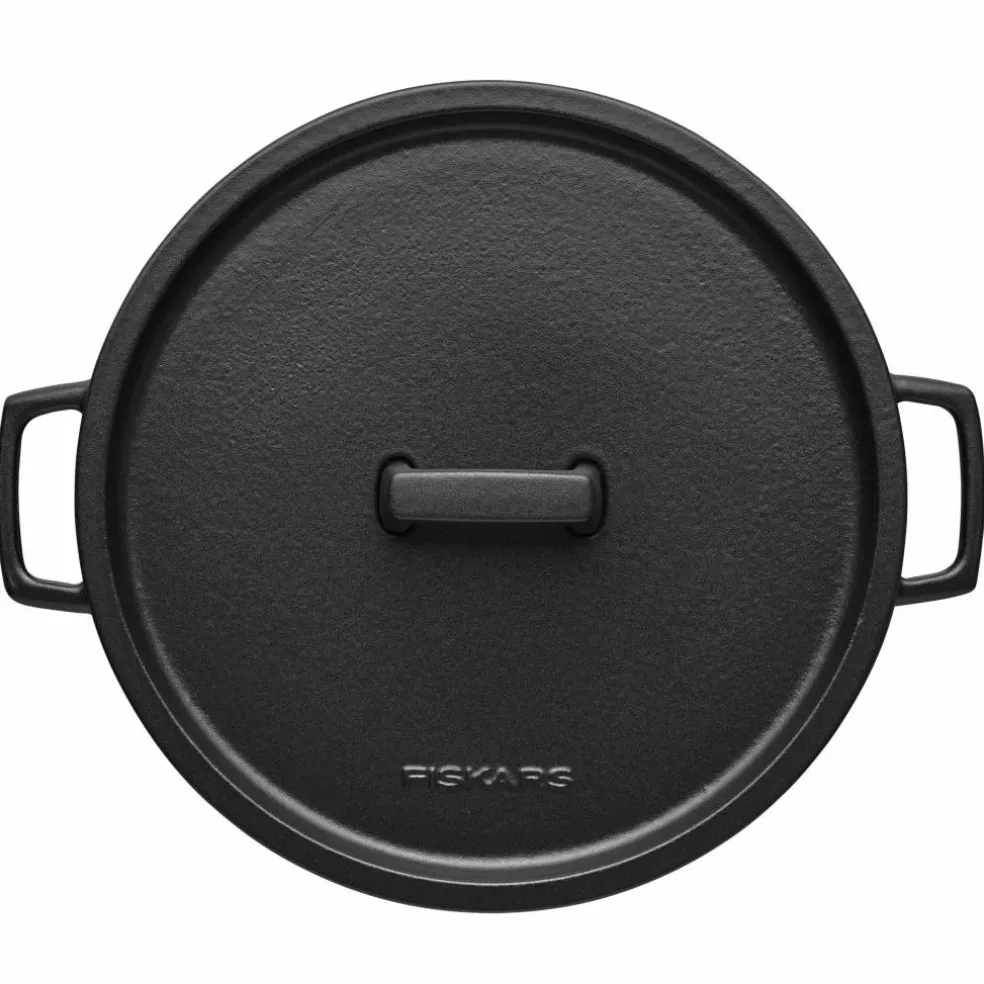 Folken gjutjärnsgryta med lock 4 liter