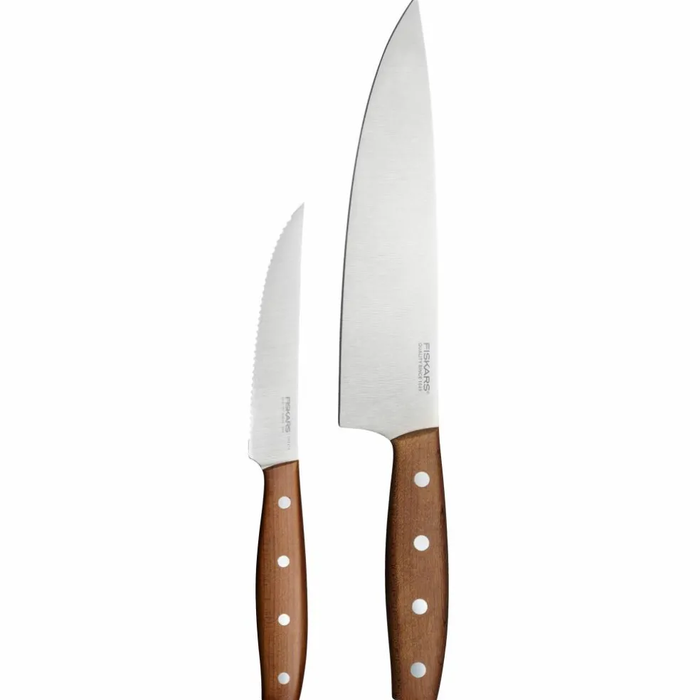 Folken knivset 2 delar, trä