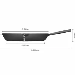 Folken stekpanna 22 cm, gjutjärn