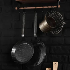 Forge stekpanna/grillpanna 28 cm, kolstål