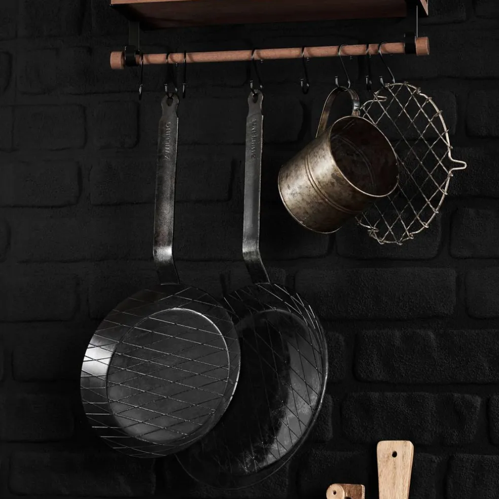 Forge stekpanna/grillpanna 28 cm, kolstål