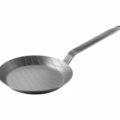 Forge stekpanna/grillpanna 24 cm, kolstål