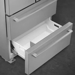 FQ55FXDE Kyl/Frys, rostfritt stål