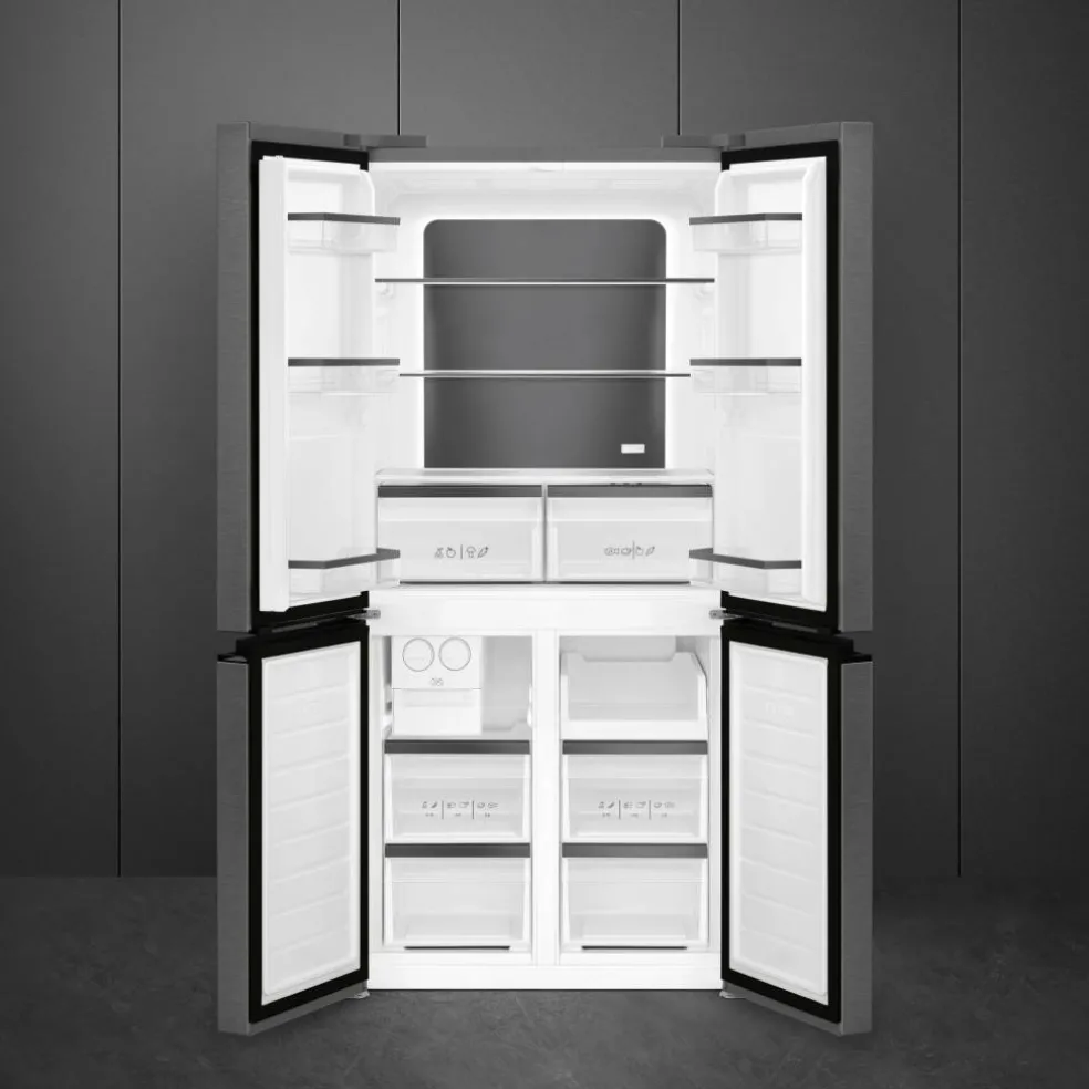FQI48KD French Door kylskåp, silver