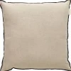 Frame linkudde 50 x 50 cm, beige/svart