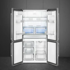 French Door kyl/frys 92 cm, svart