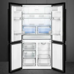 French Door kyl/frys 92 cm, svart