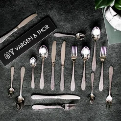 FROST bestickset 16 delar, gråfot/silver
