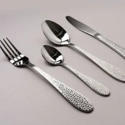 FROST bestickset 16 delar, onyx/svart