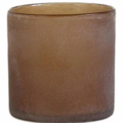Frost ljuslykta, brown, small