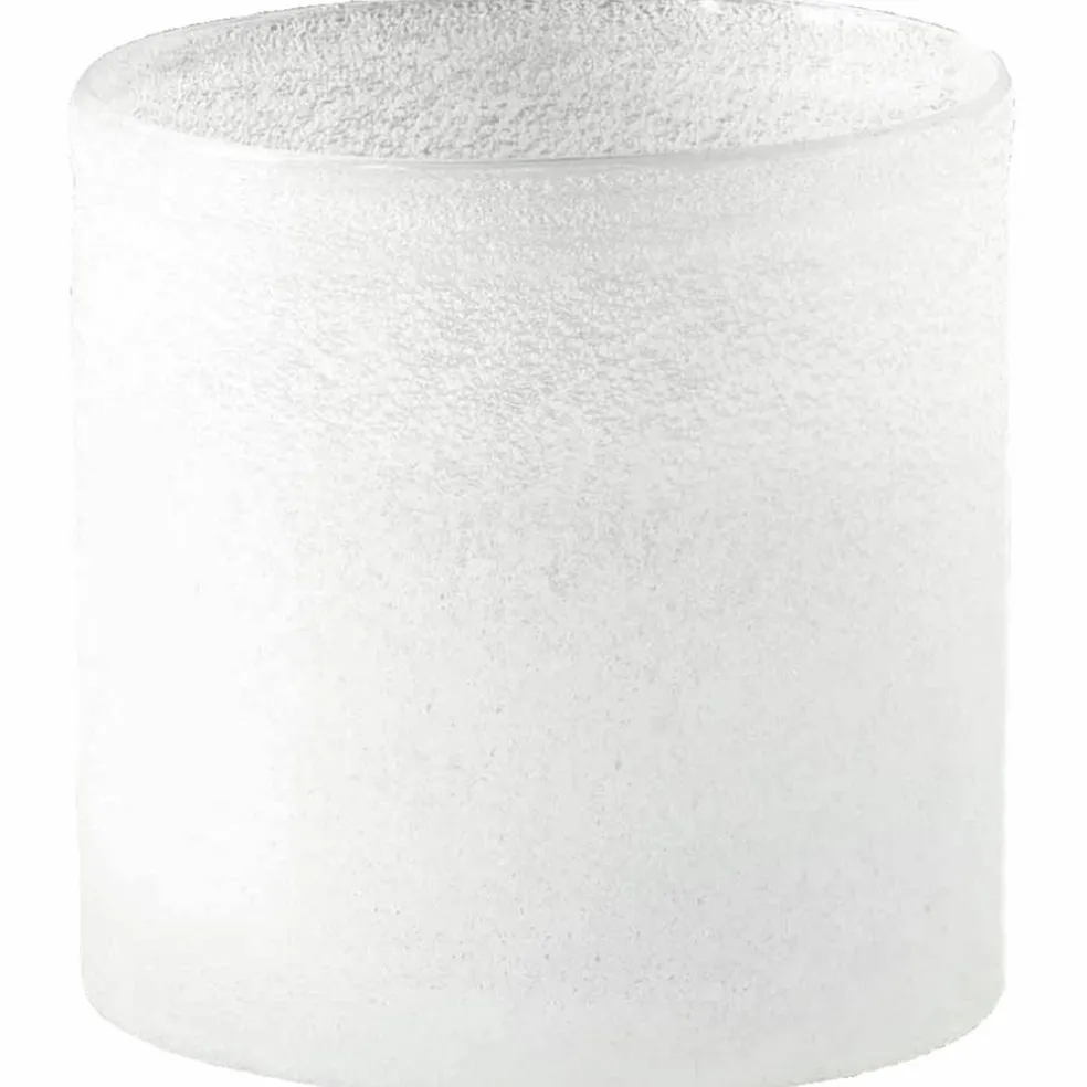 Frost ljuslykta, white, large