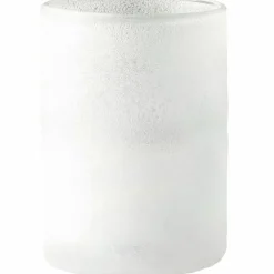Frost ljuslykta, white, medium