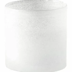Frost ljuslykta, white, medium