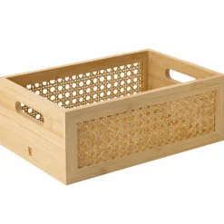 Förvaringsbox 20 cm, bambu