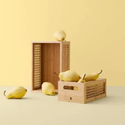 Förvaringsbox 15 cm, bambu