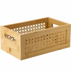 Förvaringsbox 15 cm, bambu