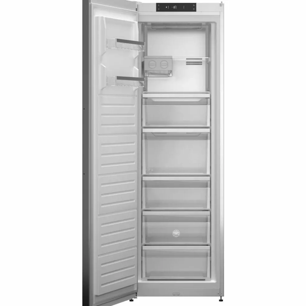 Frys fristående 186 cm, rostfri