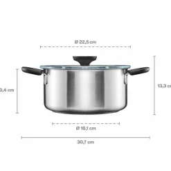 Functional Form gryta 5 liter, rostfritt stål