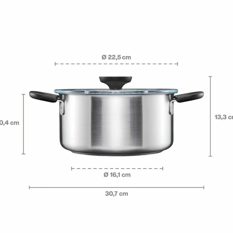 Functional Form gryta 7 liter, rostfritt stål