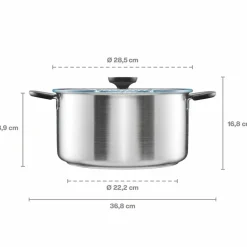 Functional Form gryta 7 liter, rostfritt stål