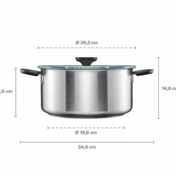 Functional Form gryta 7 liter, rostfritt stål
